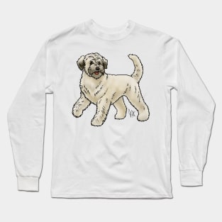 Dog - Soft-Coated Wheaten Terrier - Heavy Cream Long Sleeve T-Shirt